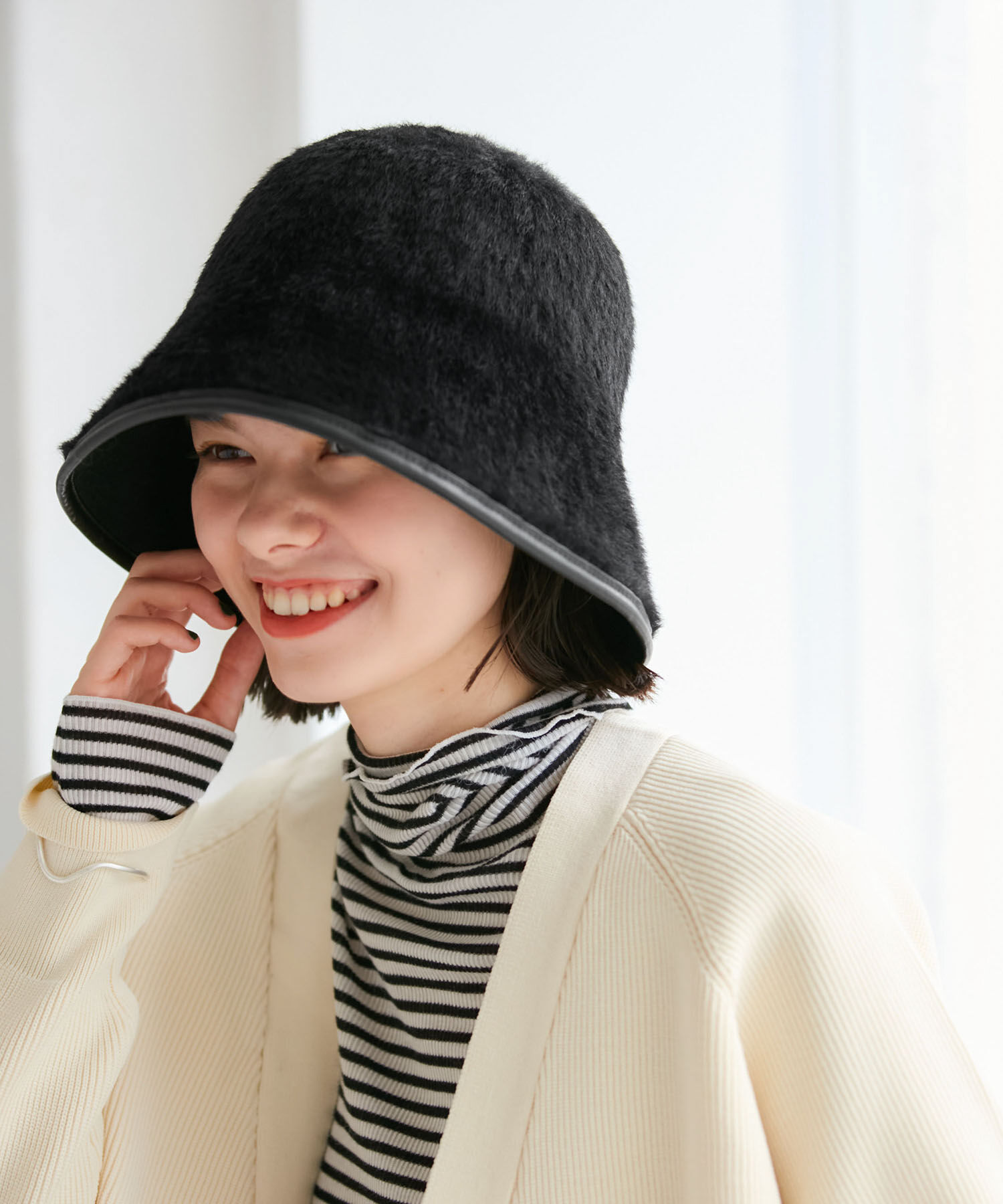 ROPE PICNIC PASSAGE「リバーシブル/パイピングハット」|ハット|