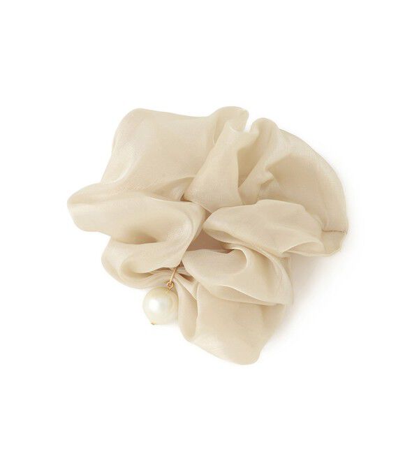 ROPE PICNIC PASSAGE「ビッグパールシャイニーシュシュ」|ヘアゴム・シュシュ|