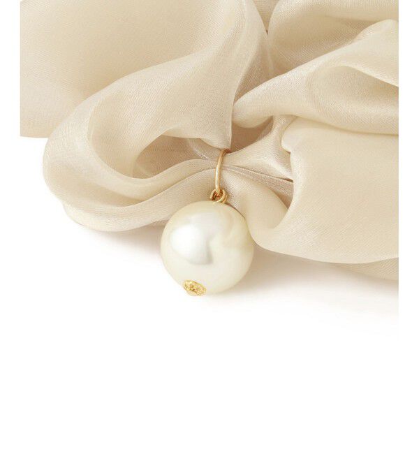 ROPE PICNIC PASSAGE「ビッグパールシャイニーシュシュ」|ヘアゴム・シュシュ|