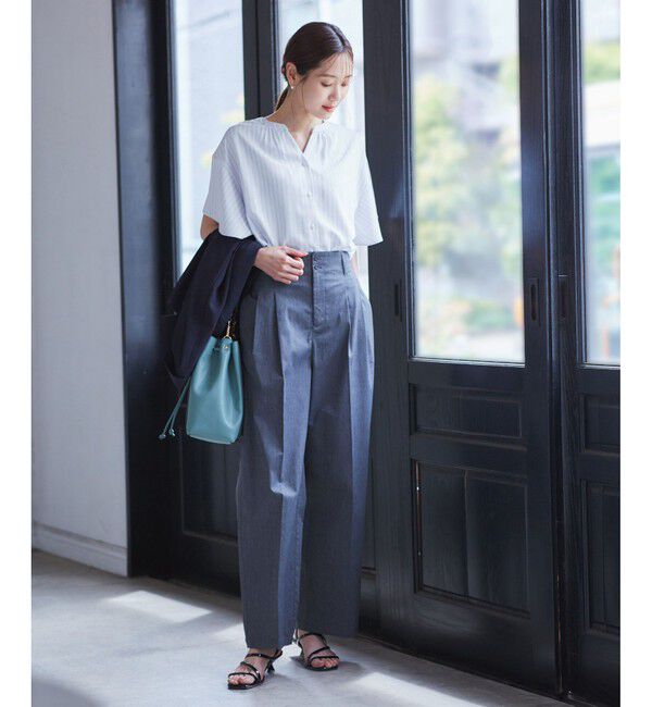 Rope&rsquo;Picnic「フレンチスキッパーブラウス」|シャツ・ブラウス|