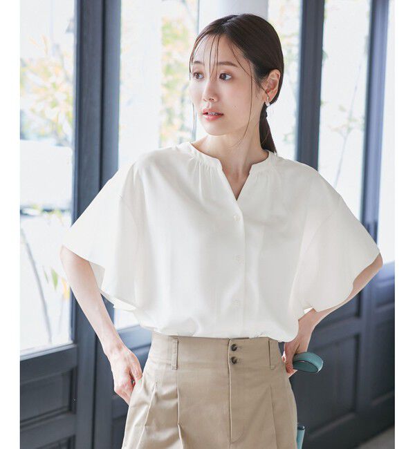 Rope&rsquo;Picnic「フレンチスキッパーブラウス」|シャツ・ブラウス|