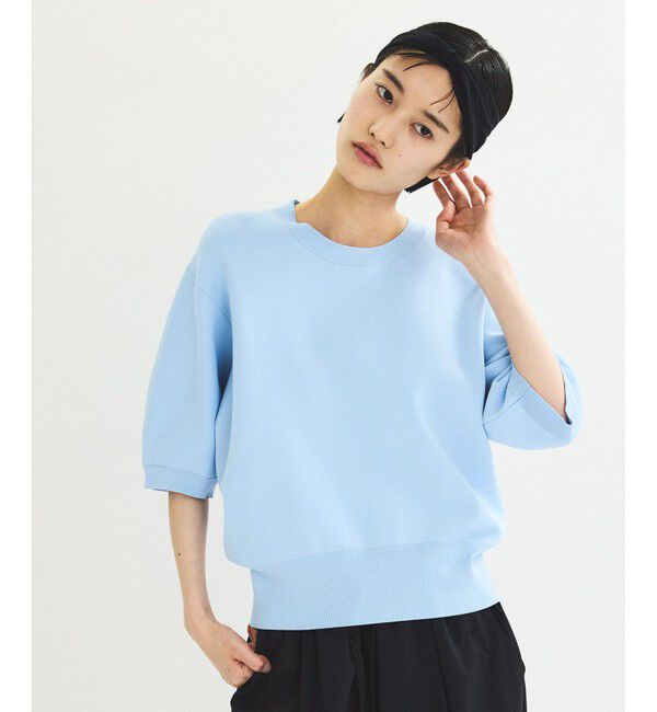 ADAM ET ROPE'「ウォッシャブルフォルムニットT」|ニット・セーター|