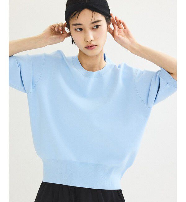 ADAM ET ROPE'「ウォッシャブルフォルムニットT」|ニット・セーター|