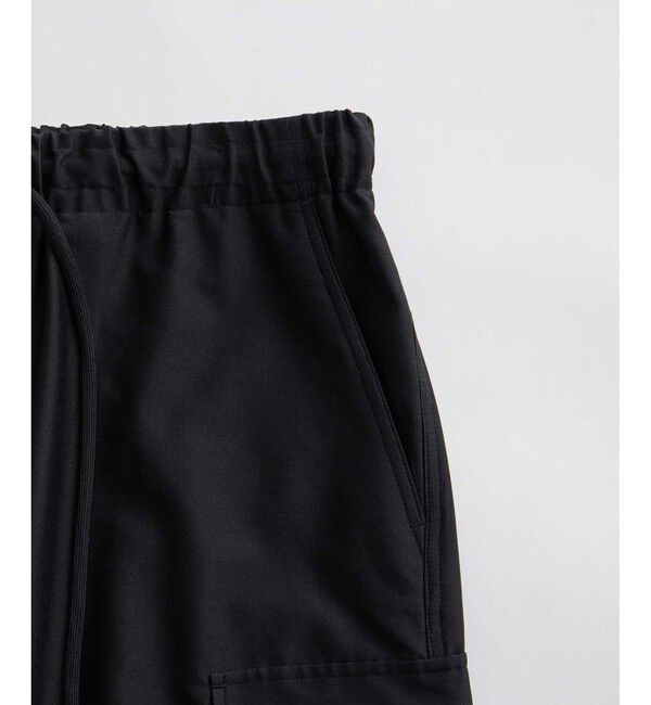 ADAM ET ROPE'「【ACT/アクト】超軽量 ワイド イージー カーゴパンツ / 速乾 / ストレッチ / イージーケア」|カーゴ|