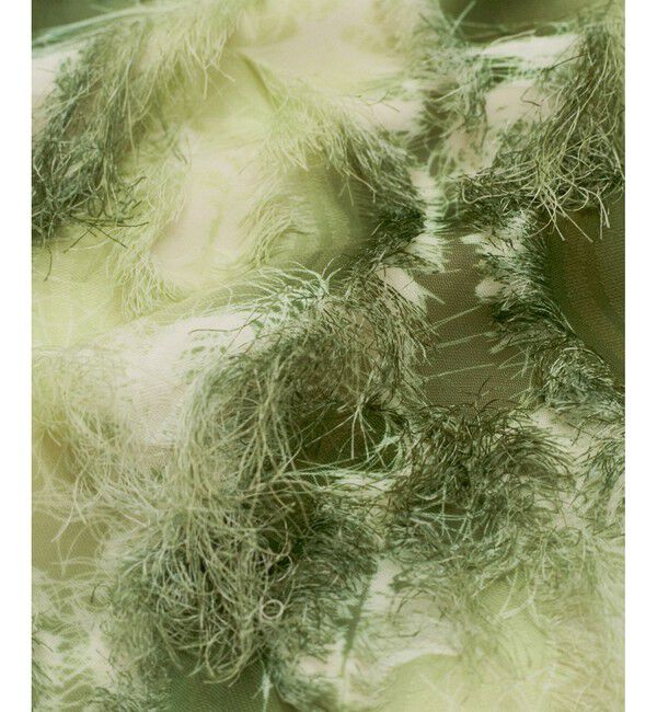 ADAM ET ROPE'「【サステナブル】・【定番人気】フリンジプリントトップス」|Tシャツ・カットソー|