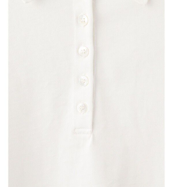 ADAM ET ROPE'「【WEB限定】スリーブレスポロトップス」|ポロシャツ|