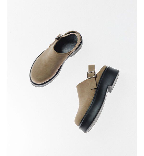 ADAM ET ROPE'「【定番人気】・【新色追加】ボリュームソールベルトクロッグ」|サンダル|