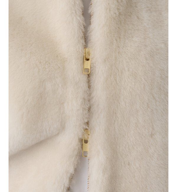  「ムートンフードジレ」|ベスト・ジレ|