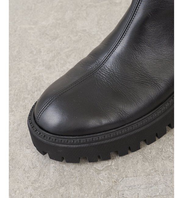 THE PAUSE】レザーサイドゴアブーツ（THE PAUSE）｜ルミネの