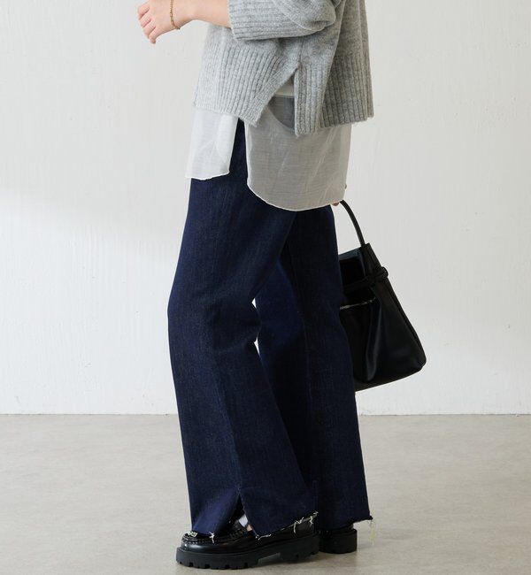  「Q.anos セルフカットデニム」|デニム|