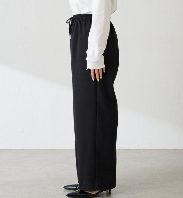  「裏起毛ボンディングイージーパンツ」|チノ|