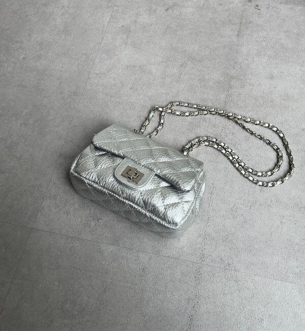  「キルティングレザーショルダー」|トートバッグ|