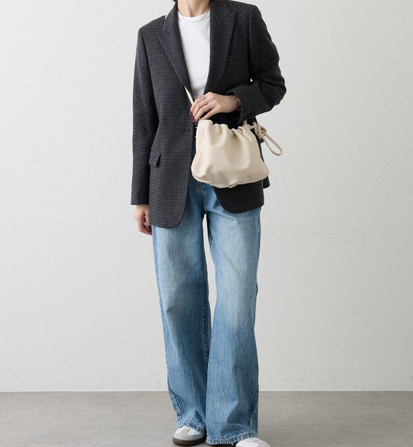  「レザー巾着4WAYショルダーバッグ」|ショルダー・メッセンジャー|