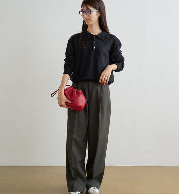  「レザー巾着4WAYショルダーバッグ」|ショルダー・メッセンジャー|