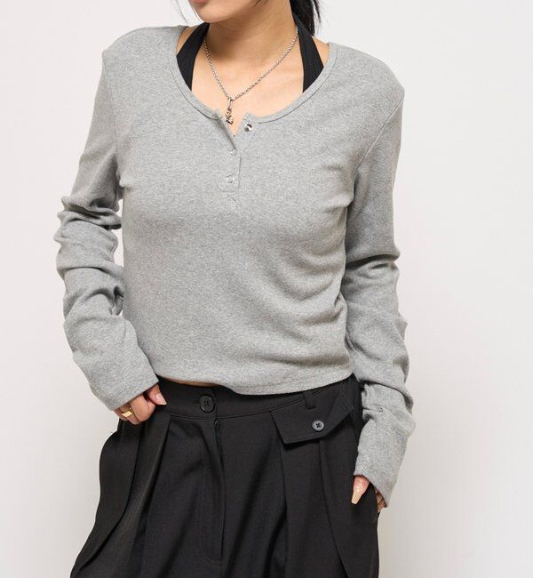  「RING DOT L/S TOPS」|Tシャツ・カットソー|