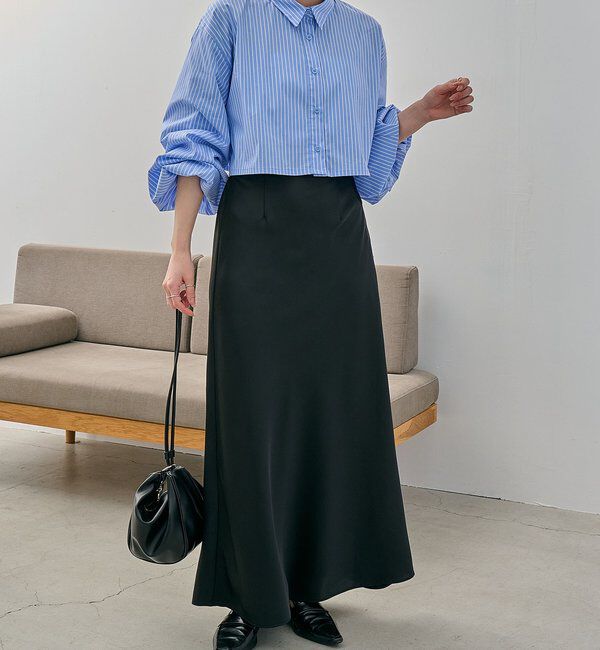  「袖バルーンクロップシャツ」|シャツ・ブラウス|