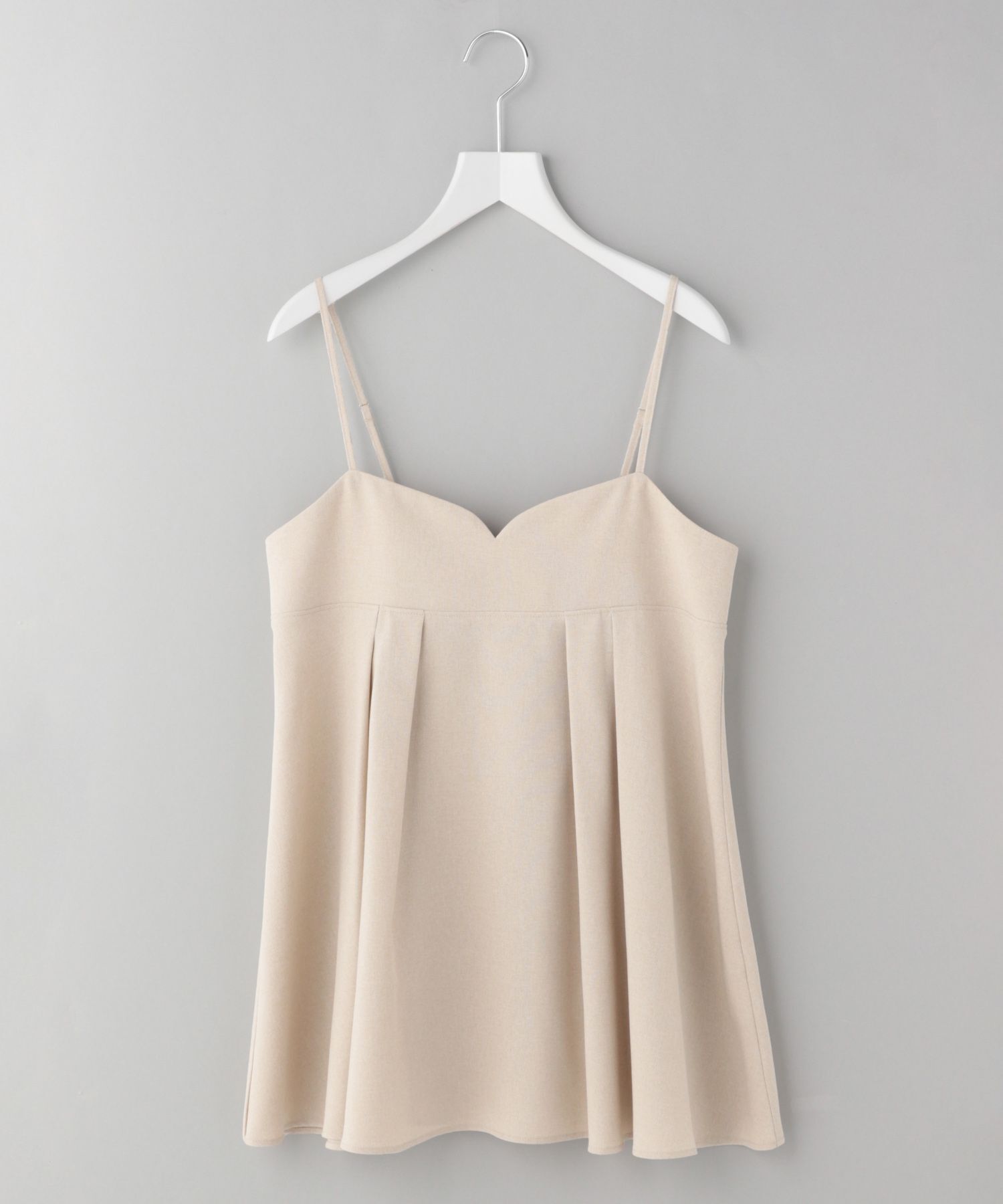 A part by 「リネンライクキャミソール」|キャミソール|ベージュ