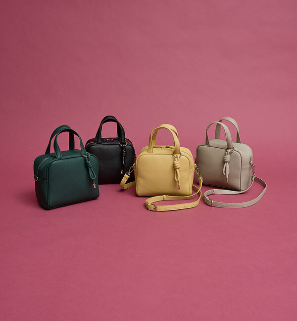 collex「チャーム付き 2WAYキューブボストン」|ボストンバッグ|