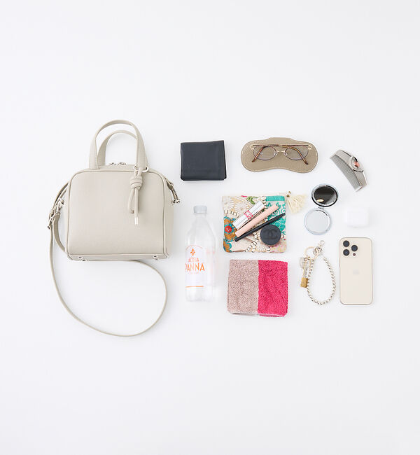 collex「チャーム付き 2WAYキューブボストン」|ボストンバッグ|