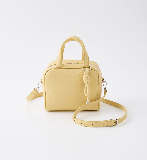 collex「チャーム付き 2WAYキューブボストン」|ボストンバッグ|