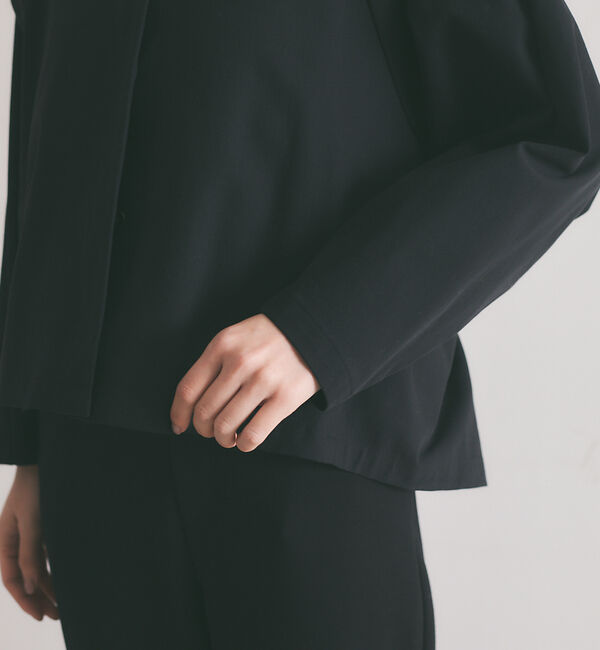 qualite「《セットアップ対応》2WAYストレッチフォルムシャツ」|シャツ・ブラウス|