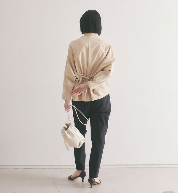 qualite「《セットアップ対応》2WAYストレッチフォルムシャツ」|シャツ・ブラウス|