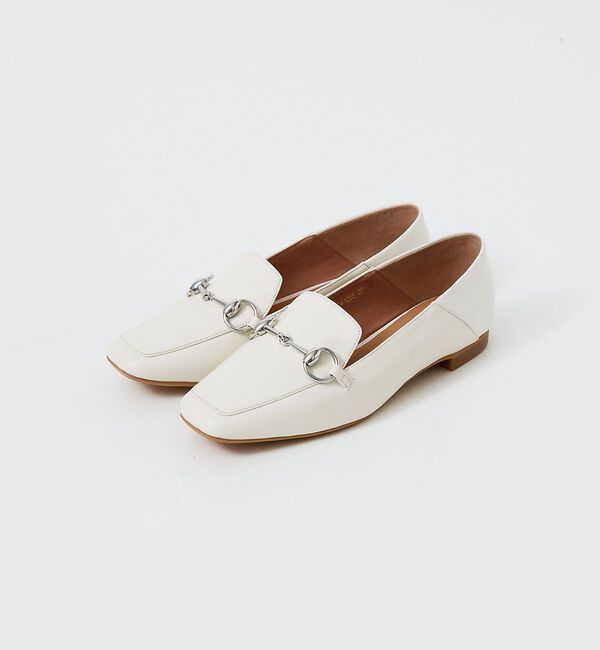 AU BANNISTER「バブーシュビットモカスクエアシューズ」|ローファー|