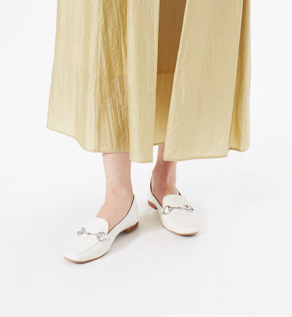 AU BANNISTER「バブーシュビットモカスクエアシューズ」|ローファー|