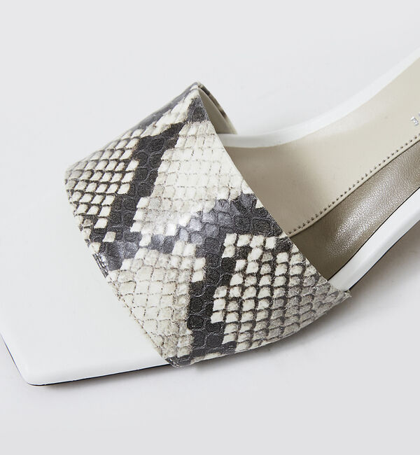 AU BANNISTER「カラーブロックミュール」|サンダル|