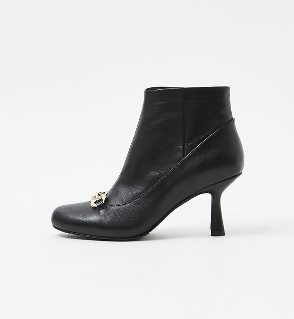 AU BANNISTER「【スノーソール】チェーンモチーフブーツ」|ショートブーツ|