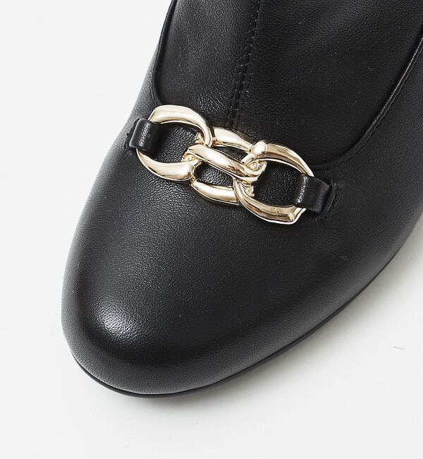 AU BANNISTER「【スノーソール】チェーンモチーフブーツ」|ショートブーツ|