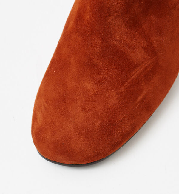 AU BANNISTER「【スノーソール】オブリークトゥショートブーツ」|ショートブーツ|