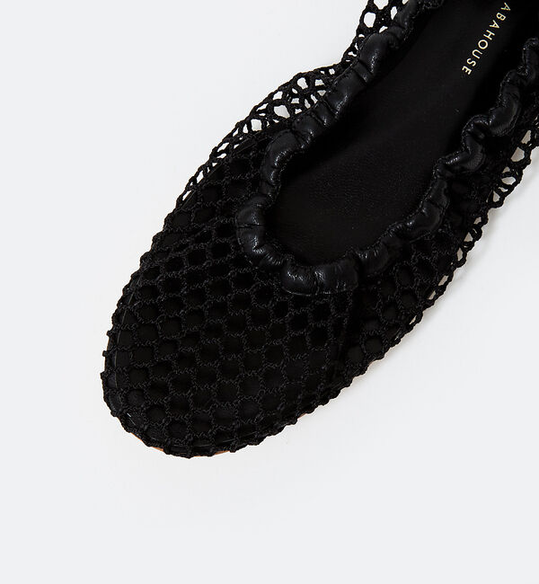 AU BANNISTER「フィッシュネットフラットサンダル」|サンダル|