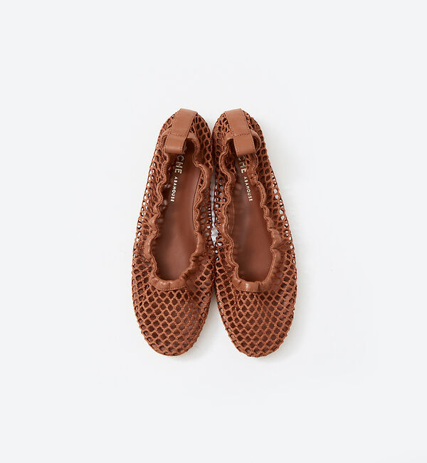 AU BANNISTER「フィッシュネットフラットサンダル」|サンダル|