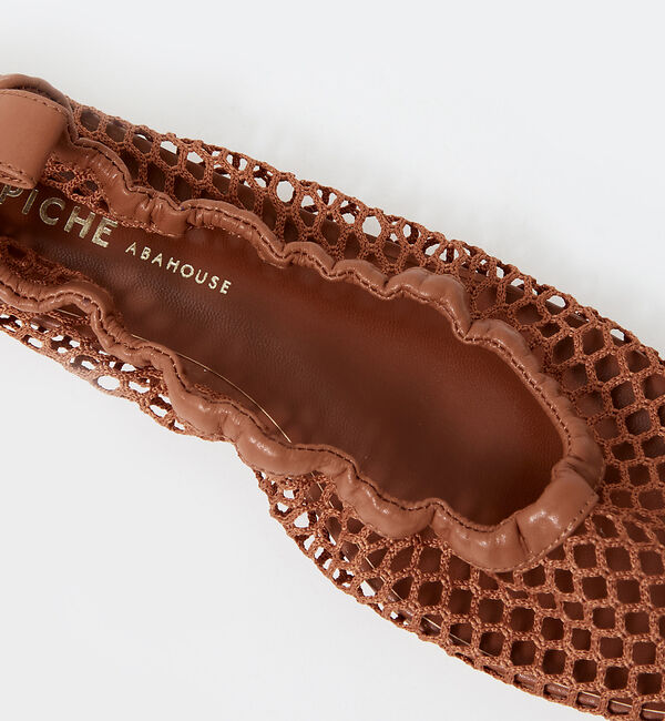 AU BANNISTER「フィッシュネットフラットサンダル」|サンダル|