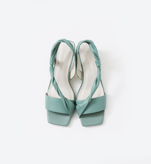 AU BANNISTER「ツイストベルト サンダル」|サンダル|