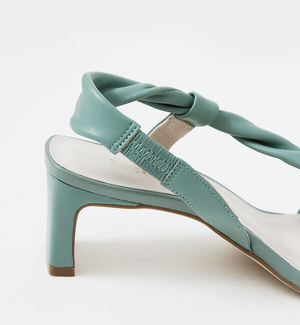 AU BANNISTER「ツイストベルト サンダル」|サンダル|