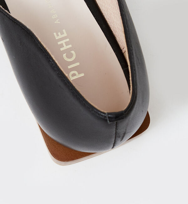 AU BANNISTER「ツイストオープントゥパンプス」|サンダル|