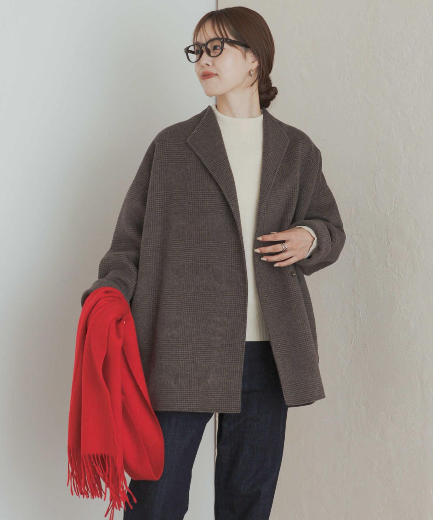 DOORS ウールリバーミドルガウンコート ウールリバーミドルガウンコート（URBAN RESEARCH DOORS）｜ルミネの