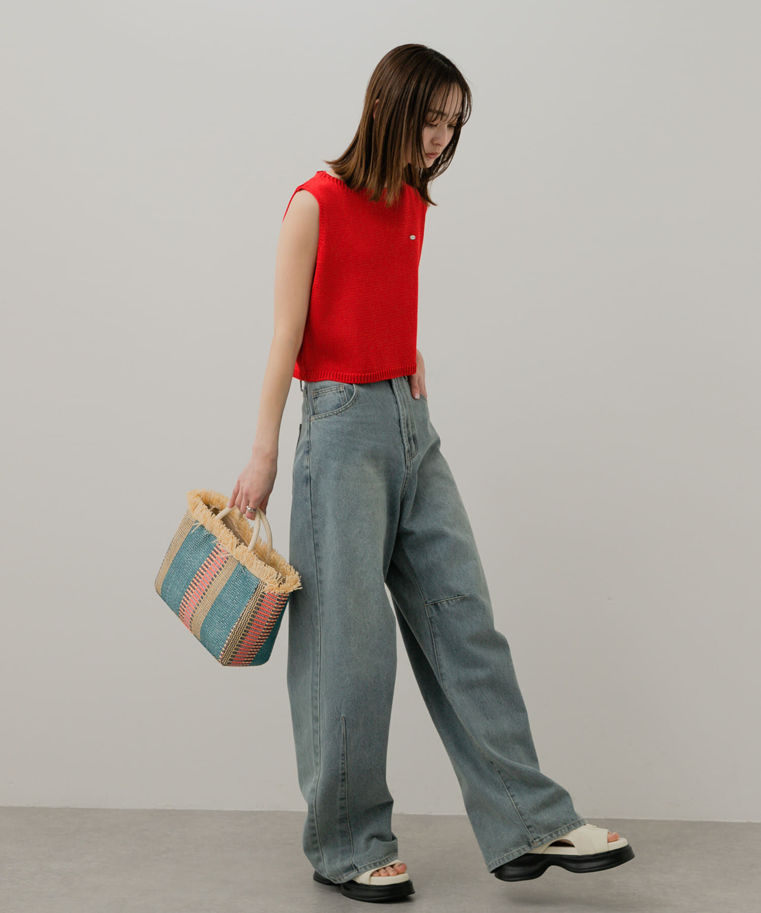 SENSE OF PLACE by URBAN RESEARCH「ボリュームソールドロストスポーツサンダル」|サンダル|