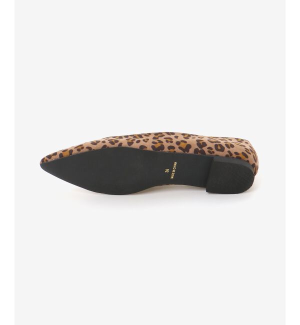  「ポインテッドフラットパンプス」|パンプス|