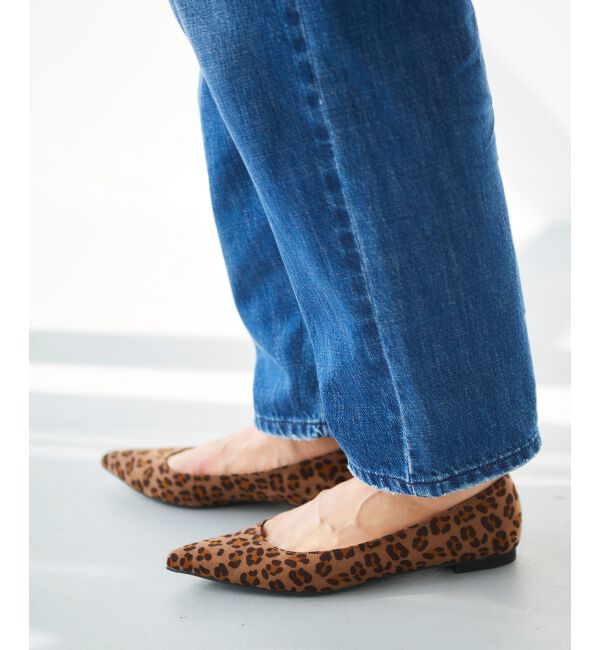  「ポインテッドフラットパンプス」|パンプス|