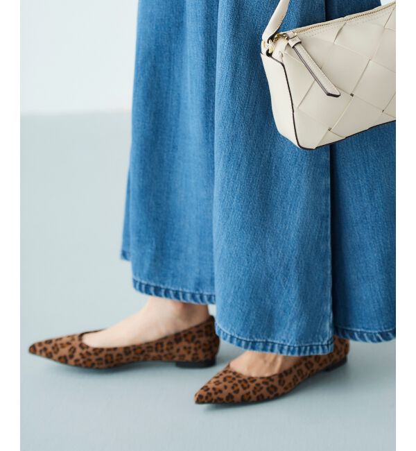  「ポインテッドフラットパンプス」|パンプス|