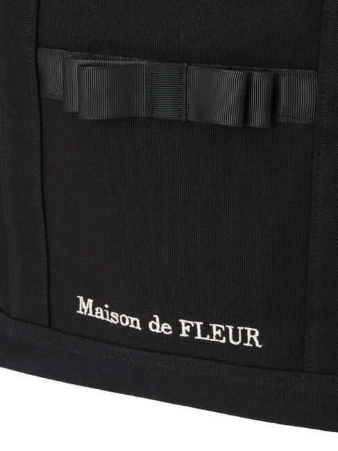Maison de FLEUR「マルチポケット帆布トートSバッグ」|トートバッグ|