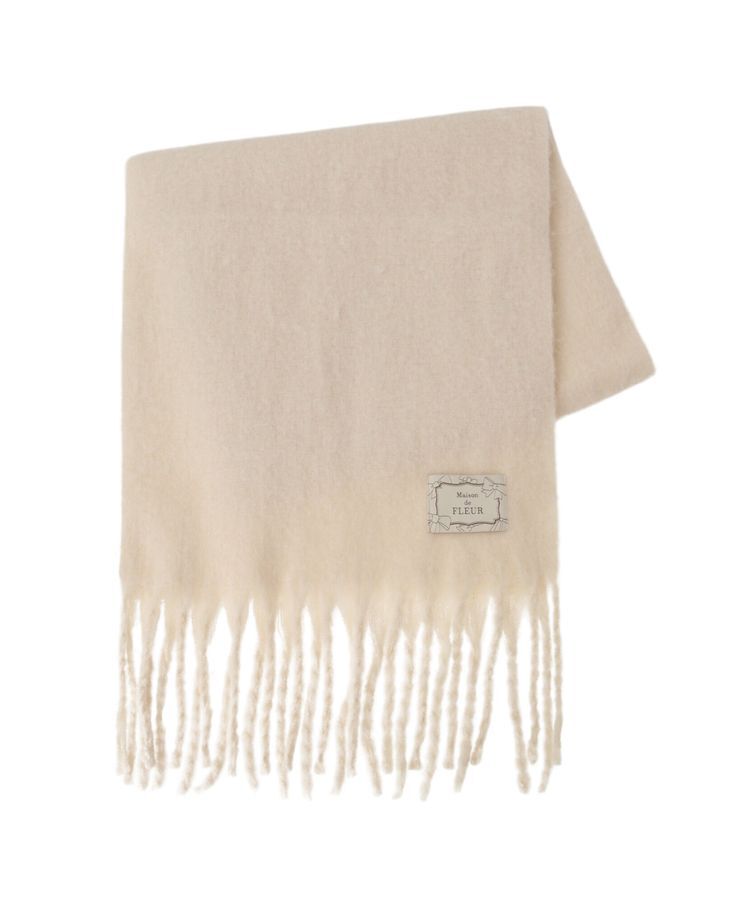 Maison de FLEUR「フリンジストール」|ストール|