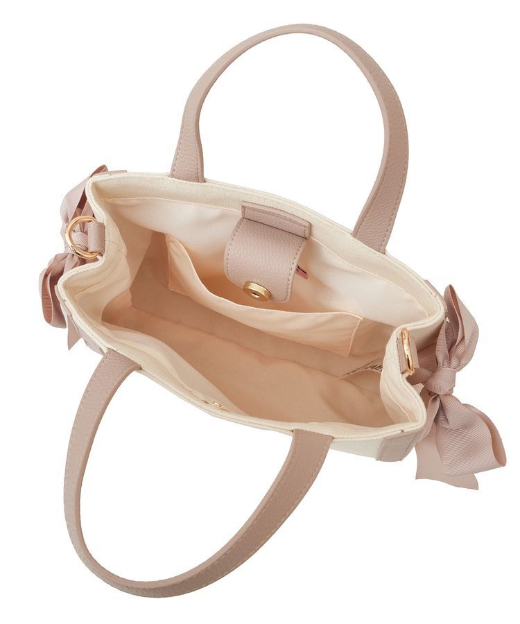 Maison de FLEUR「キャンバススクエア2Wayトートバッグ」|トートバッグ|