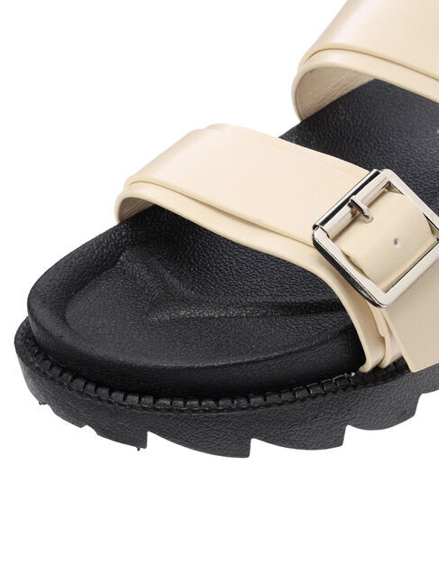  「【WEB限定】ボリュームソールダブルベルトサンダル」|サンダル|