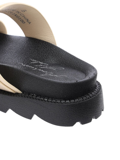  「【WEB限定】ボリュームソールダブルベルトサンダル」|サンダル|