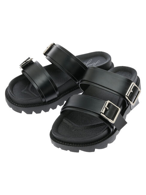  「【WEB限定】ボリュームソールダブルベルトサンダル」|サンダル|