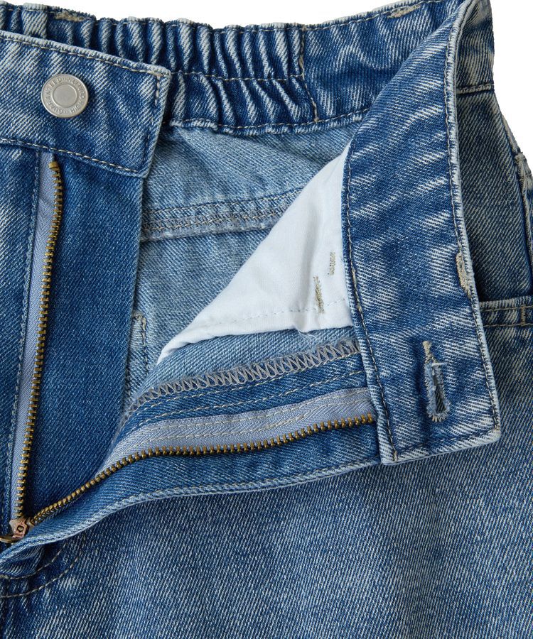 Green Parks「・ELENCARE DUE デニムバレルレッグパンツ」|デニム|